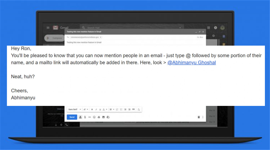 New Gmail design